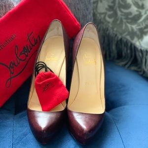 Gorgeous Christian Louboutin Rolando 120 platform